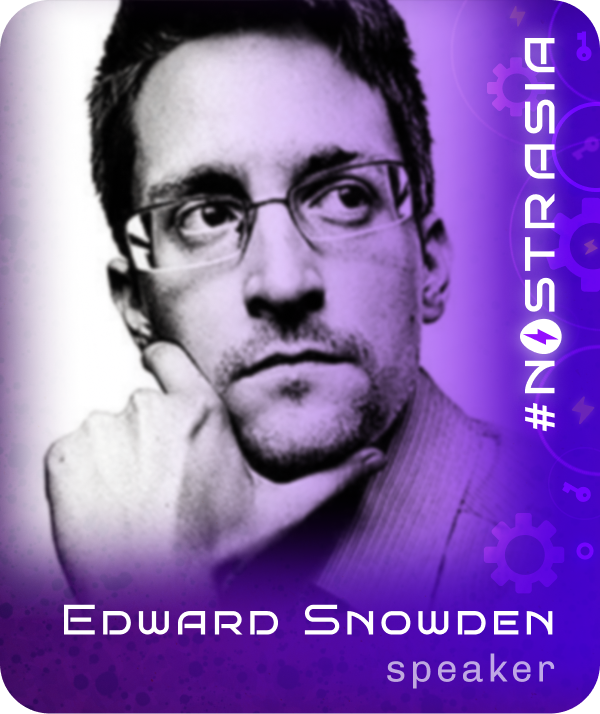 nostrasia speaker Edward Snowden