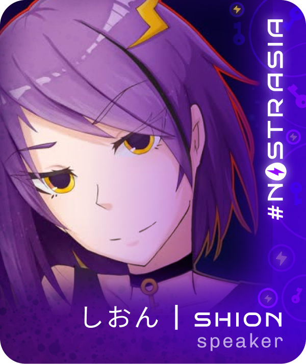 nostrasia speaker: shion