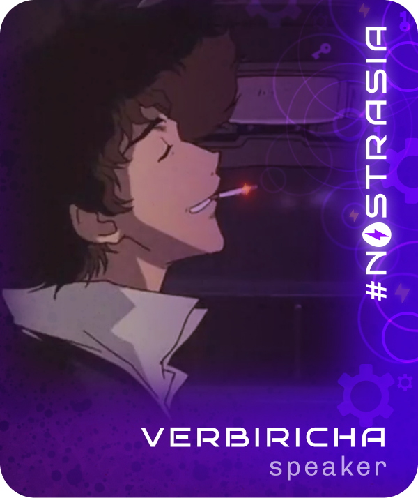 nostrasia speaker: verbiricha