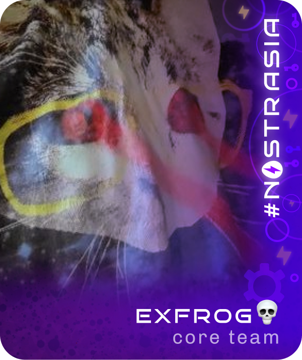 nostrasia core team member: Exfrog